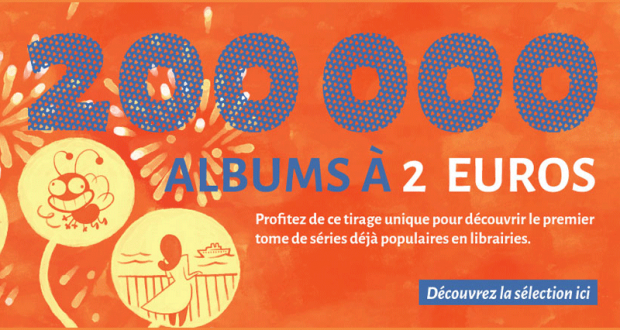 200.000 Bandes Dessinées à 2€ seulement