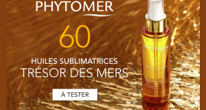 60 Huiles sublimatrices TRÉSOR DES MERS Phytomer à tester