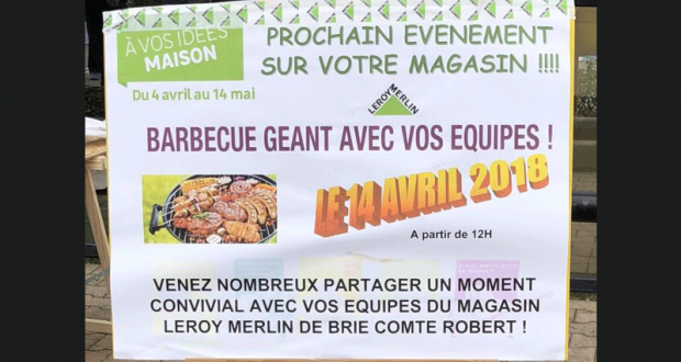 Barbecue offert en Magasin -Brie (Seine-et-Marne)