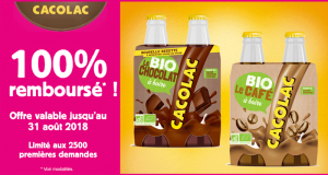 Boisson Cacolac 100% Remboursé