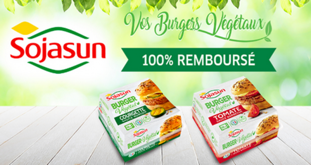 Burgers Végéteaux Sojasun 100% Remboursé