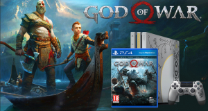 Console PS4 Pro avec le jeu God of War
