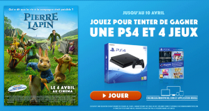 Console PS4 avec 4 jeux