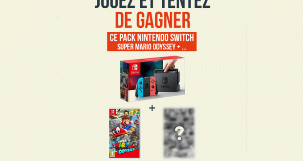 Console de jeux Nintendo Switch + 2 jeux vidéo
