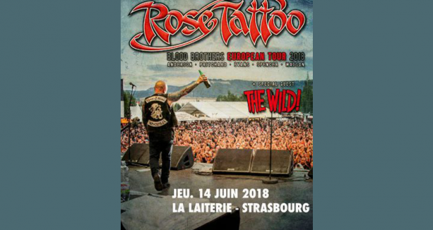 Des invitations pour le concert de Rose Tattoo