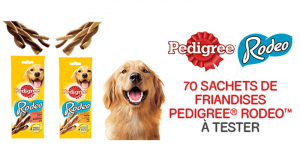 Pedigree Rodéo pour chien à tester