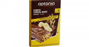 Test Aptonia Barres enrobées de chocolat parfum banane