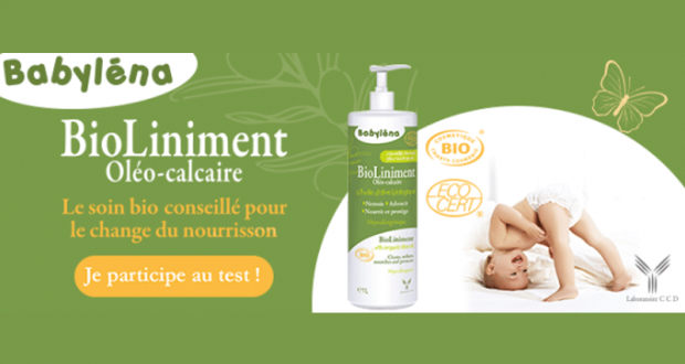 Test Bioliniment oléo-calcaire de Babyléna