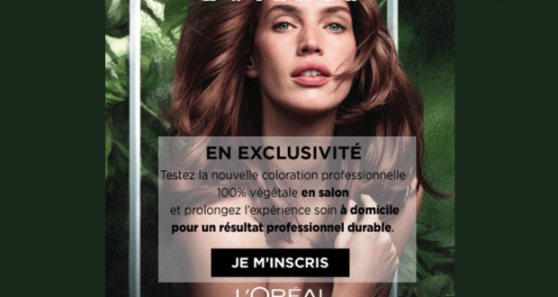 Testez la coloration professionnelle 100% végétale & vegan Botanéa