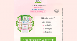 Testez la crème hydratante des familles Hydra Aloe Vera