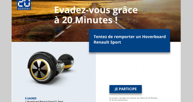 Un Hoverboard Renault Sport