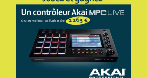 Un contrôleur Akai MPCLIVE