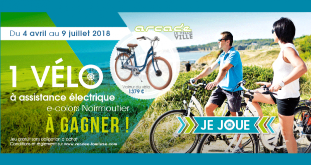 Vélo électrique Arcade Cycles ECOLORS « Noirmoutier »