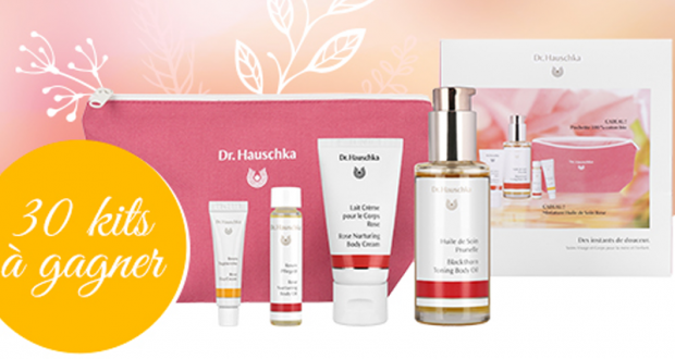 30 lots de 4 produits de soins Dr Hauschka