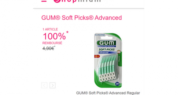 GUM Soft Picks Advanced 100% Remboursé