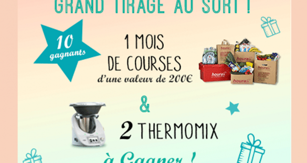 Gagnez 2 robots de cuisine Thermomix