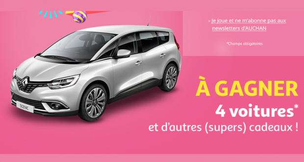 Gagnez une voiture modèle Renault Grand Scénic