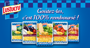 Pâtes Farcies Lustucru 100% remboursées