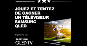Téléviseur Samsung d'une valeur de 1799 euros