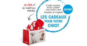 Un plaid et de nombreux cadeaux gratuits pour votre chiot