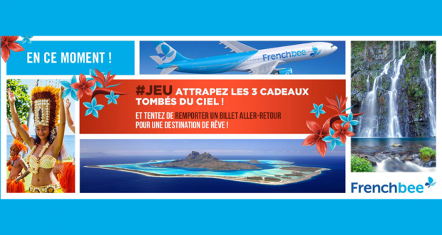 10 billets d'avion AR à destination de Papeete, La Réunion ou San Francisco