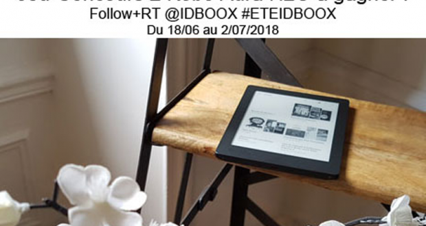 2 liseuses Kobo Aura (valeur unitaire de 179 euros)