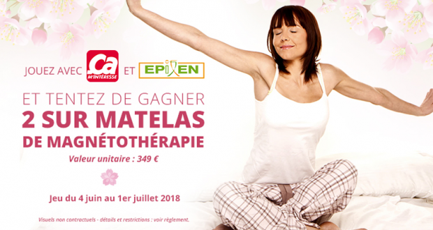 2 surmatelas de magnétothérapie