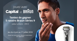 5 rasoirs électriques Braun