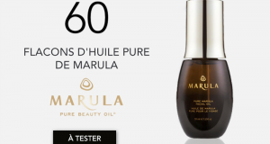 60 Huiles Pure de Marula à tester gratuitement