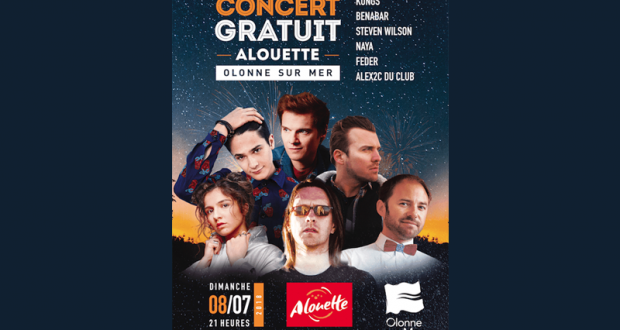 Concert Gratuit Alouette à Olonne sur Mer