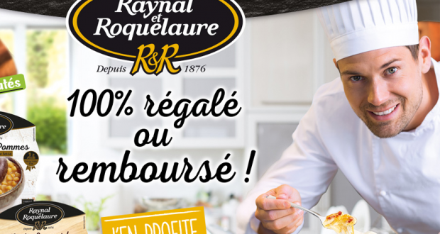 Gamme Assiettes 100% Régalé ou Remboursé