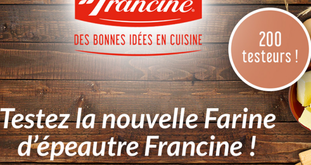 Nouvelle Farine d’épeautre Francine