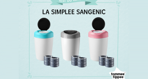 Poubelle à couches Simplee Sangenic de Tommee Tippee