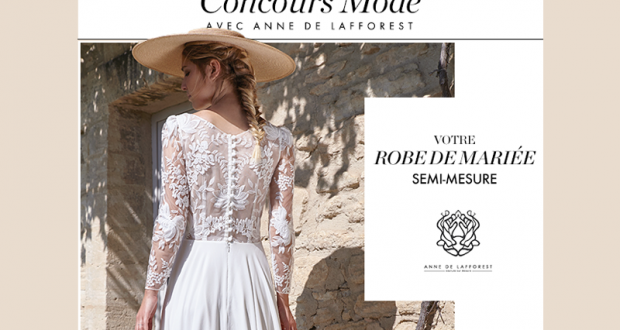 Robe de mariée semi-mesure Anne de Lafforest (valeur 3000 euros)