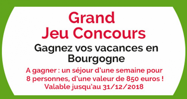 Séjour d'une semaine en gîte 8 personnes en Bourgogne