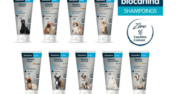 Shampoings apaisants pour chiens et chats Biocanina