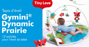 Testez le tapis d'éveil Gymini Dynamic Dans la Prairie de TINY LOVE