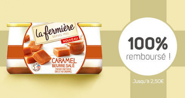 Yaourt Caramel Beurre Salé 100% Remboursé