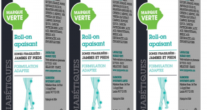 Échantillons gratuits du Roll-on Apaisant jambes de Marque Verte