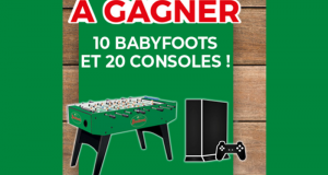 10 babyfoots (valeur unitaire 950 euros)