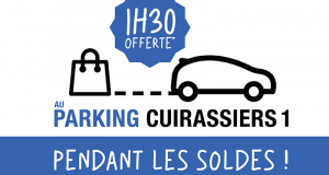 1h30 de parking offerte La Part Dieu