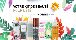 20 coffrets de produits de beauté Korres