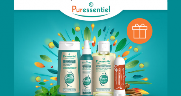 250 lots de 4 produits de soins capillaires Puressentiel