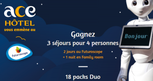 3 week-ends pour 4 personnes au Parc du Futuroscope de Poitiers