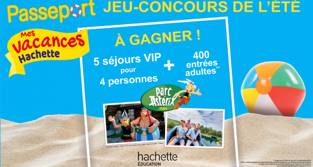 5 week-ends pour 4 personnes au Parc Astérix