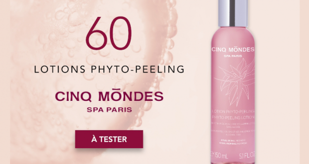 60 Lotions Phyto-Peeling de Cinq Mondes