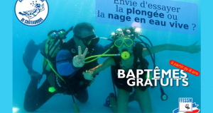 Baptême de plongée gratuit - Eté 2018 - Châteauroux