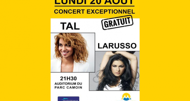 Concert gratuit de Larusso et Tal