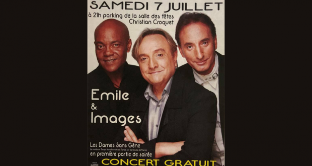 Concert gratuit d’Émile & Images à La Gorgue