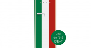 Réfrigérateur SMEG aux couleurs de l'Italie